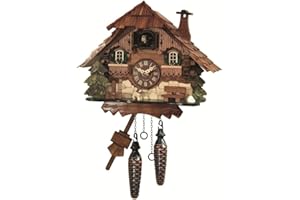 Engstler Reloj cucú de Cuarzo Casa de la Selva Negra EN 414 Q