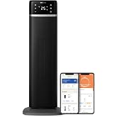 Philips 5000 Serisi Enerji Verimli Bağlantılı Kule Fan Isıtıcı, 2000W, enerjide%50'ye kadar tasarruf, sıcaklık ekranı, 5 g&uuml;ve