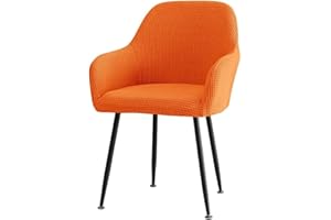 UYEOCO Fodera Per Sedia Ufficio Sala Da Pranzo Cucina Moderne 1/2/4 Pezzi Coprisedia Copripoltrona Velluto Coprisedie Con Braccioli Elasticizzato Universale Copertura Sedie Poltroncina ( Color : Q , Size : 1