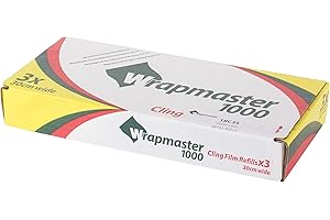Wrapmaster 1000 PE Frischhaltefolie 300 mm x 100 m (3 Rollen)