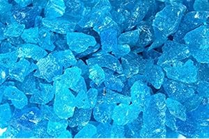 SOOTHING IDEAS 1kg Turquoise/Aqua Glass Chippings 5-10mmHome Garden Wedding Aquarium Memorial