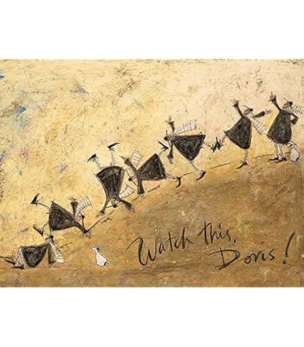 Sam Toft (The March of the Sausages) Canvas Print : Amazon.co.uk