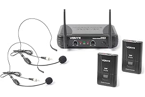 Skytec 179178 - Stwm712h Micro inalambrico 2 Canales VHF Doble Cabeza