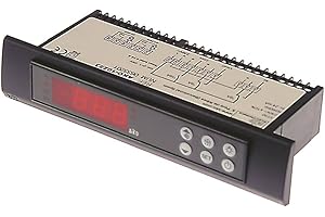 AKO 10223 - Regulador electrónico DI IP65 3 salidas de relé CO-8A (4) NO-8A(3) NO-12A(9), incluye 1 sensor NTC de precisión del 1% NTC/DI para NTC