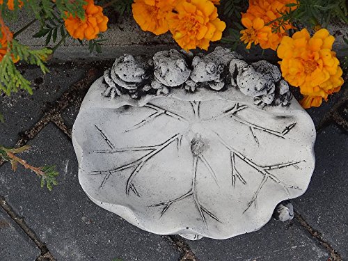 Vogelbad Vogeltränke Frosch 02 ca.4,5 kg Frostfest Wasserfest Nr.323 - 6