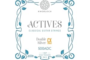 Knobloch Strings 500ADC - Actives Double Silver CX Carbon High Tension 34.5