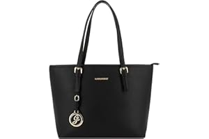 Gallantry - Sac de cours Cabas FEMININ (Noir), Noir Simple, Taille unique