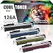 Produktbild Cool Toner 4 Pack Kompatibel für Toner HP 126A CE310A CE311A CE312A CE313A Tonerkartusche für HP Color LaserJet Pro CP1025 CP1025NW, HP M275, HP LaserJet Pro 100 Color MFP M175A M175NW