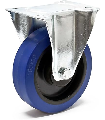 Meister Roulette Frein 105 X 80 Mm Plaque Caoutchouc Plein élastique De