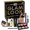 Iba Must Have Glam Look Makeup Box Dusky for Women | Eid Mubarak Gift Box | Pre Makeup Serum | Waterproof Foundation | Matte Compact | Concealer | Transfer Proof Lipstick | 3 in 1 Face Palette with Blush Highlighter Contour | 9 in 1 Eyeshadow Palette | Smudge Proof Kajal | Eyeliner | Mascara | Long Lasting & Waterproof Face Makeup | Makeup Kit for Women