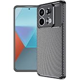 Spia Xiaomi Redmi Note 13 Pro 5G ile Uyumlu Kılıf Siyah Karbon Silikon Orijinal (Xiaomi Redmi Note 13 Pro 5G ile Uyumlu, Siya