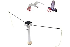 BirdBoggle Quick – solarny odstraszacz ptaków do łodzi i balkonów – montaż na pokładzie – odstraszanie mew – odstraszanie gołębi – ochrona przed ptakami – ochrona przed mewami na łodziach