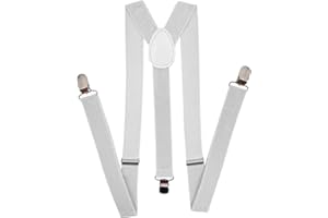 Mini Mart Online Limited Boys Unisex 60cm Braces Suspenders - 7 Colours