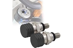 BIUGERCN Purgador de aire para horquilla de motocross M4 de 0,7 mm, purgador de horquillas para motocicleta SX SXF EXC SMR Motocross Enduro, color negro