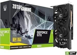 Zotac GAMING GeForce GTX 1660 Twin Fan, ZT-T16600K-10M