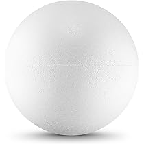 Lot De 30 Boules Blanches En Mousse De Polystyrène Pour