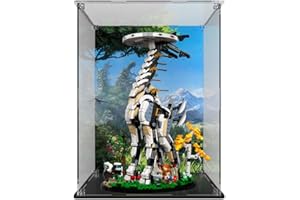 TopBrixx Vitrine für Lego Langhals 76989, 3MM Acryl Schaukasten für Lego 76989 (Nicht Enthalten Lego Modell)