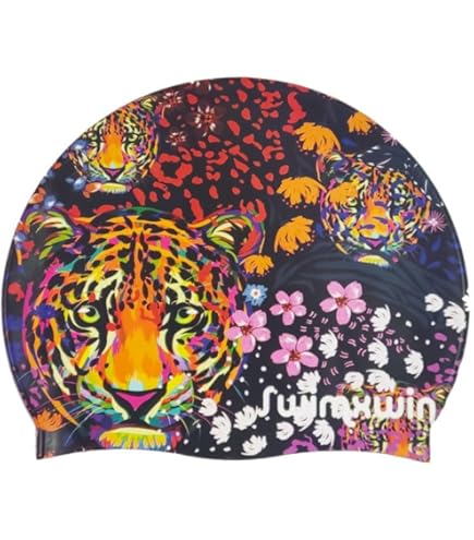 Cuffia Da Nuoto In Silicone Born To Swim - Comoda, Antiscivolo, Design Italiano, Taglia Unica - Foto 7