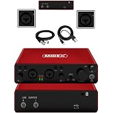 Midex GLX-800RD &Uuml;st Segment Usb St&uuml;dyo Ses Kartı 2 Giriş 2 &Ccedil;ıkış 24bit/192kHz