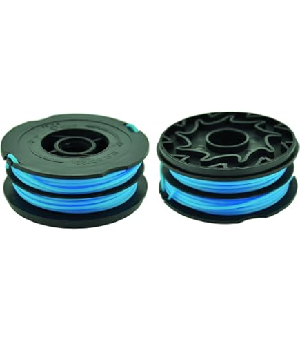 Donkivvy Lot De 6 Bobines Et Fil Pour Débroussailleuse Pour Black