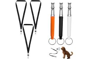 HJDJBD 3 Stück Hundepfeife,Hundepfeife Rückruf Hochfrequenz Lautlos,Erziehungshilfen für Hunde Pfeifen,Ultraschall Hundetraining Hundepfeifen Rückruf,Hilfsmittel Pfeife Hund,Adjustable Bellen