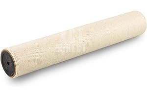 KCT 9cm x 50cm Replacement Cat Tree Natural Sisal Scratch Post Heavy Duty Scratching Pole