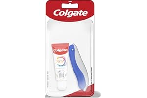 COLGATE - Kit de Voyage - Brosse à dents souple + Dentifrice 20ml - Aide à prévenir les problèmes bucco-dentaires -Idéal voyage et déplacements