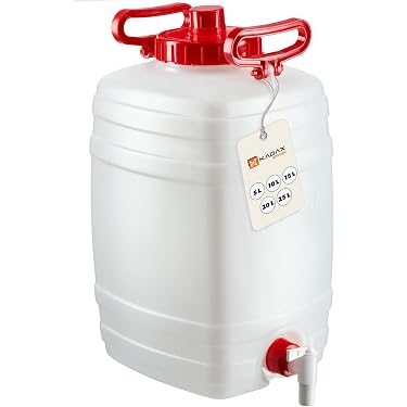 Serbatoio D'Acqua Pieghevole Portatile - Fino A 1320 Galloni, Con Rubinetto, Per Campeggio, Camper, Giardino E Emergenze