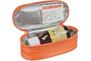 Small Insulated Medpac Medicine Bag | The Original | Store & Carry Medication for Diabetes, Epilepsy & Asthma | Inhalers, Epipens, Insulin & more | For Kids & Adults at School, Hospital, Travel & Sports