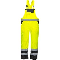 Portwest Parka Bicolore Traffic Jaune/Royal XL S466YRBXL - Veste Haute Visibilité Chaud
