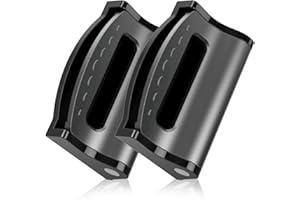 acdokuk 2 Pack Universal Car Seat Belts Clips, Car Seat Belt Adjuster Clip Holder Lock, Car Skid Clips, Car Seat Locking Insert Buckle, Suitable for Car Seat Belt Accessories