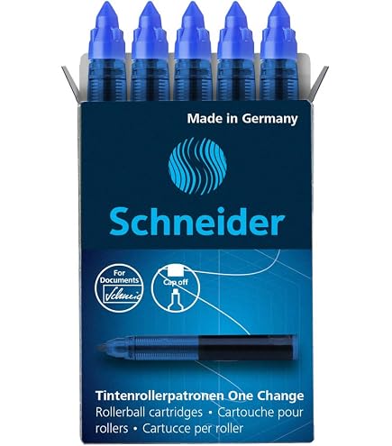 Stylo Roller Schneider Base Senso - Pour Droitiers Et Gauchers - Bleu Turquoise