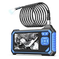 VOLADOR Endoskopkamera, 4,3 Zoll 5,5mm 1080P HD LCD Digitale Inspektionskamera, 6 LED Hand LCD Endoskop Kamera…