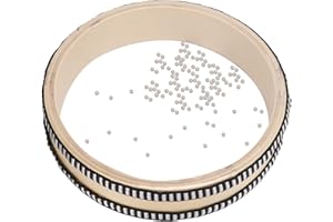 BIZOFFT Ocean Drum, Wave Bead Drums Gut strukturierter Ozean-Soundeffekt für