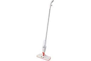 Balai Vaporisateur en Microfibre avec grattoir escamotable OXO Good Grips