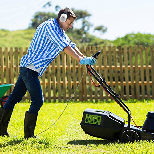 Toennesen Erwachsene Kapselgehörschützer NSR 31db Verstellbar Ohrenschütz Hörschutz Gehörschutz für laute Umgebung Silber - 5