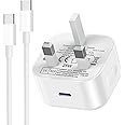 iPhone 16 Charger,iPhone 15 Fast Charger Cable and Plug 25W Quick Charge for Apple iPhone 16/16 Plus/16 Pro/16 Pro Max/15/15 Plus/15 Pro/15 Pro Max,1M 3FT New Rapid USB C to C Charging Lead and Plug