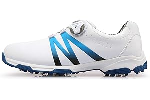 PGM Herren Golfschuhe, wasserdichte Golfschuhe mit Lace System