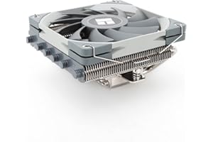 Thermalright AXP120-X67 niskoprofilowe chłodzenie procesora, 120 mm TL-C12015-PWM, 4 rurki cieplne, wysokość 67 mm, do AMD AM4/Intel LGA 1700/1150/1151/1155/1155/1156/1200