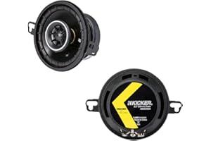 KICKER 43DSC3504 8.7 cm Coaxial LS Black