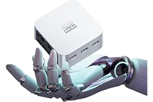 ACEMAGICIAN Mini PC W11, Ιntel Alder Lake-N95 (hasta 3,4 GHz), 16 GB LPDDR5 1024 GB (1 TB) SSD Micro Ordenador Escritorio【Doble LAN/Triple HDMI】