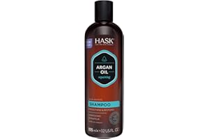 HASK Szampon arganowy, do wszystkich rodzajów włosów, 355 ml