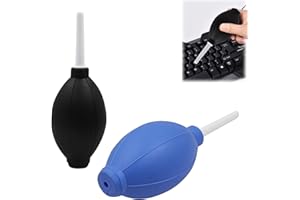 YUGUOLAN 2 Stück Blasebalg Kamera, Objektiv Reinigungsset, Kamera Reinigung, Blasebalg Dust Blower, Blasebalg Klein, Für Die Reinigung Von Kamerasensoren, Tastaturen Und Objektiven