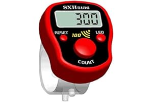 Pinicecore Comodo Finger Mini Elettronico Digitale Campo Digit Stitch Marker LCD Tally Colore Casuale