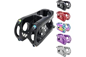 CYSKY 31.8 Stem 35mm 45mm MTB Stem Mountain Bike Stem Riser Handlebar Short Stem for Most Road Bike Stem, MTB Stem, BMX Stem, Bicycle Stem