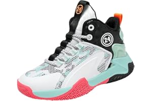 WOWEI Zapatillas de Baloncesto para Niños Moda Calzado de Baloncesto para Niño Zapatillas Aire Libre Deportivas Calzado Deportivo para Correr Ligeras Zapatos de Running