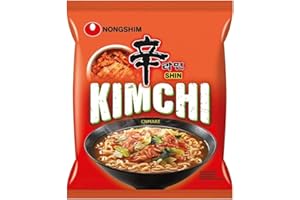 NongShim Kimchi Ramyun Noodle Soup, Pack of 20, BY SPICEHUB