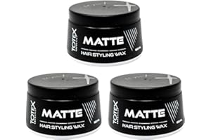 ‎TOTEX Totex MATTE Haarwachs I Matte Hair Styling Wax I Multi Fruit Duftendes Haarwachs I Mattes Natürlichen Haarlook I maximale Kontrolle I 150ml (3 Stück)