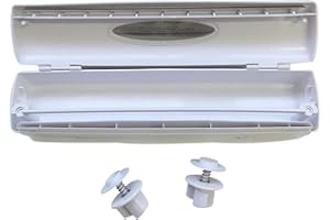 Facynde Distributeur Film Alimentaire,Coupe Film Alimentaire, adapté pour Couper des volumes de Plastique, Film Transparent Alimentaire et Papier d'aluminium pour Aliments en Cuisine