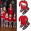 OULII-Cervo-a-strisce-pigiameria-famiglia-Matching-Natale-pigiama-per-bambino-abiti-Costume-regalo-di-Natale-bello-dimensione-7T
